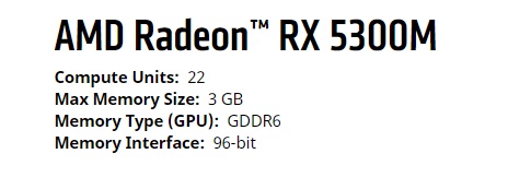 AMD GPU RX-5300M顯卡怎么樣?AMD GPU RX-5300M顯卡詳細(xì)測(cè)試