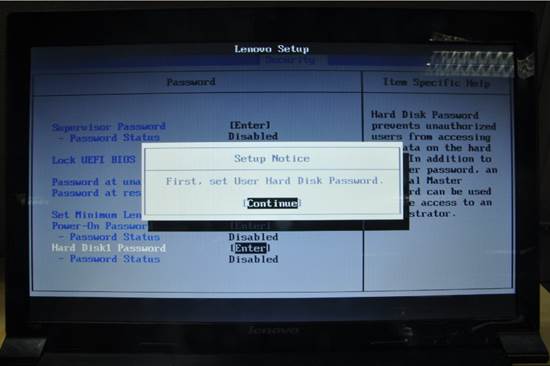 Lenovo SMB 笔记本如何设置BIOS密码(三种不同的设置界面)