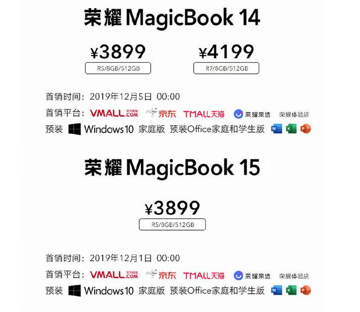 榮耀magicbook14和magicbook15有什么區(qū)別 榮耀magicbook14和15的區(qū)別對(duì)比