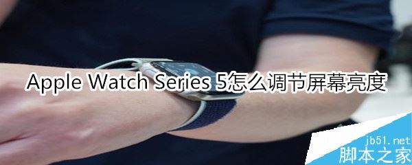 Apple Watch Series 5如何调节屏幕亮度？