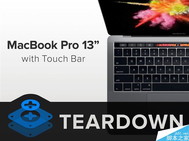 13寸Touch Bar版Macbook Pro拆解圖賞:毫無維修價(jià)值