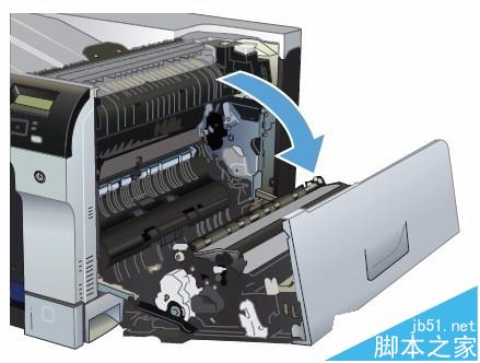 HP CP5225打印機(jī)右擋蓋卡紙?jiān)撛趺辞宄?