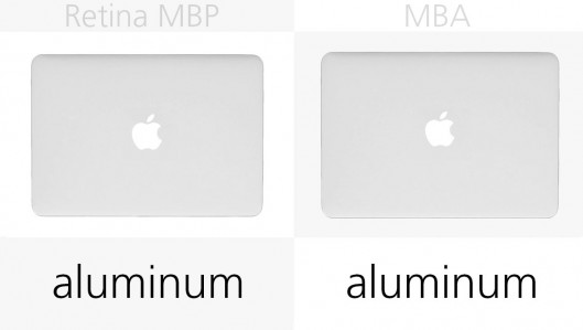 新款Macbook Pro和Macbook Air参数对比