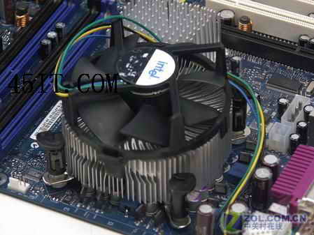 intel LGA 775 CPU散熱器安裝圖解