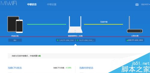 小米路由器中继模式怎么恢复为正常路由工作模式？