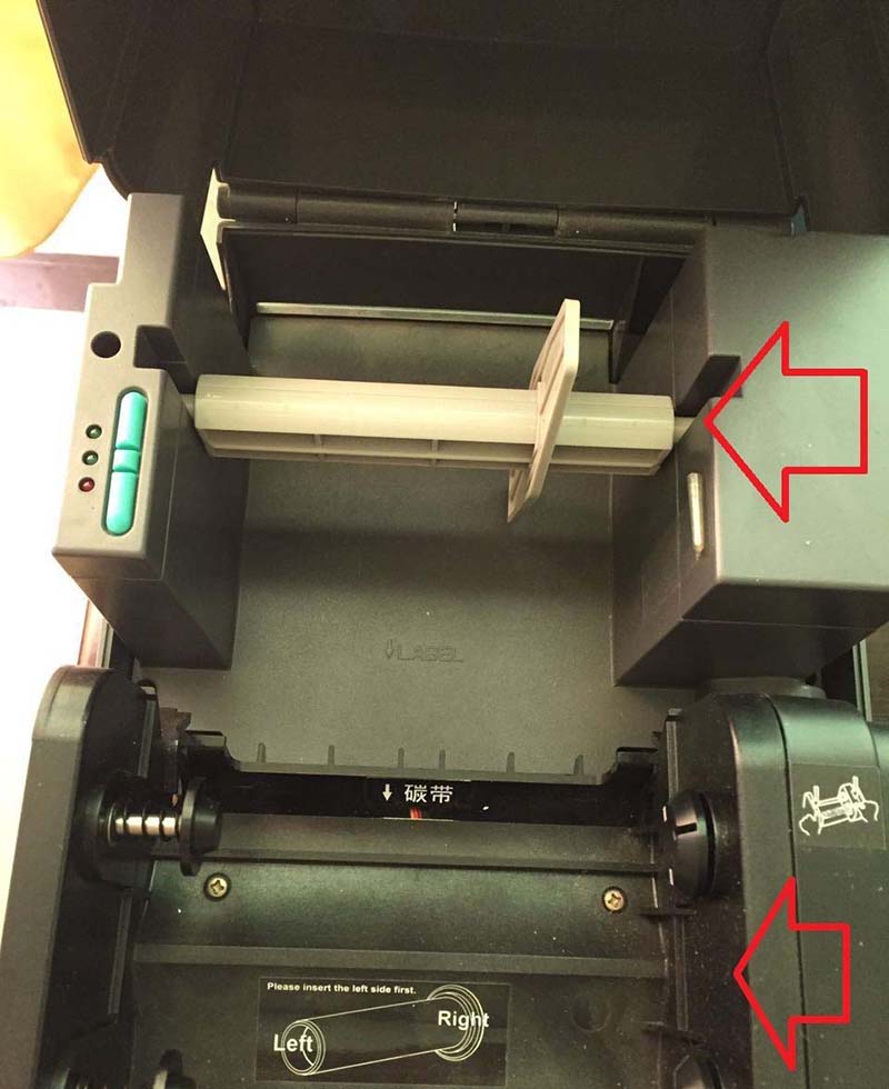 tsc 244plus打印機(jī)怎么更換熱敏紙?