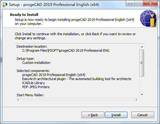 progeCAD 2019怎么破解？progeCAD 2019 Pro安装破解图文详细教程