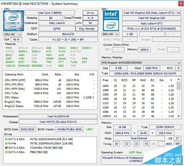 i7 8809G/8705G值得买吗？Intel AMD合体CPU i7-8705G/8809G对比深度评测