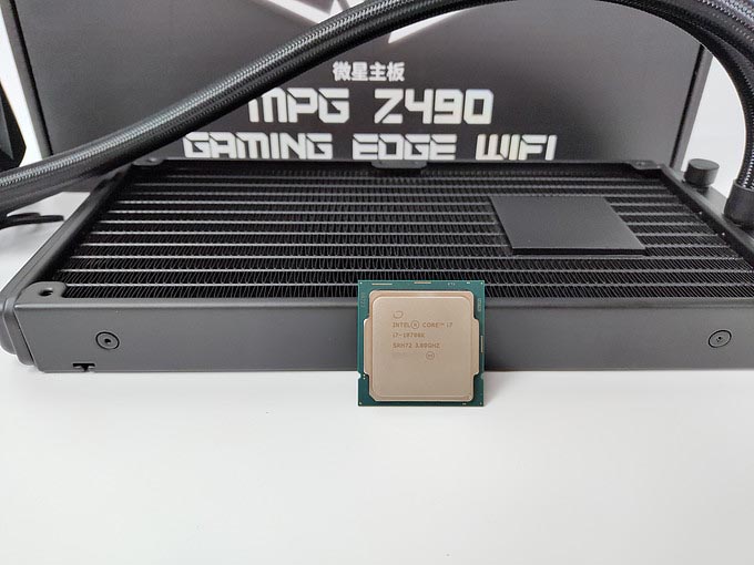 i7-10700K+微星MPG Z490 GAMING EDGE刀鋒版主機配置教程