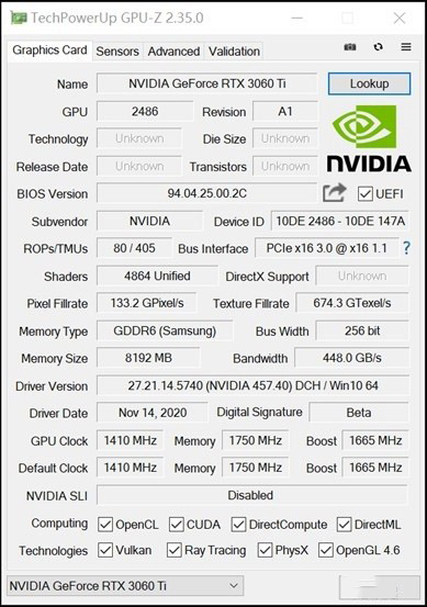 NVIDIA RTX 3060 Ti顯卡怎么樣 NVIDIA RTX 3060 Ti詳細(xì)評(píng)測(cè)