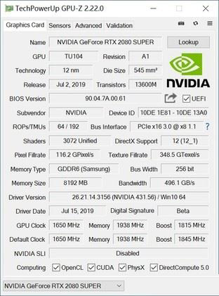 iGame RTX 2080 SUPER Advanced OC顯卡圖解評(píng)測(cè)