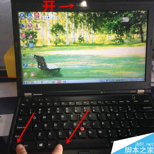 thinkpad笔记本摄像头灯一直亮着怎么关？