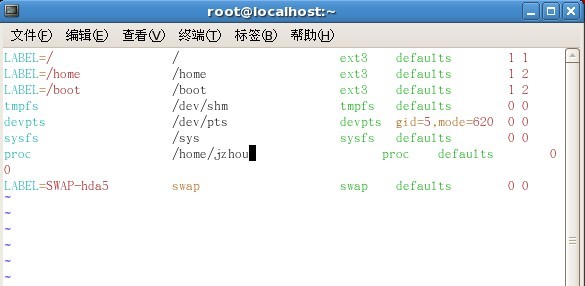 Linux学习笔记（三）：磁盘和文件系统管理