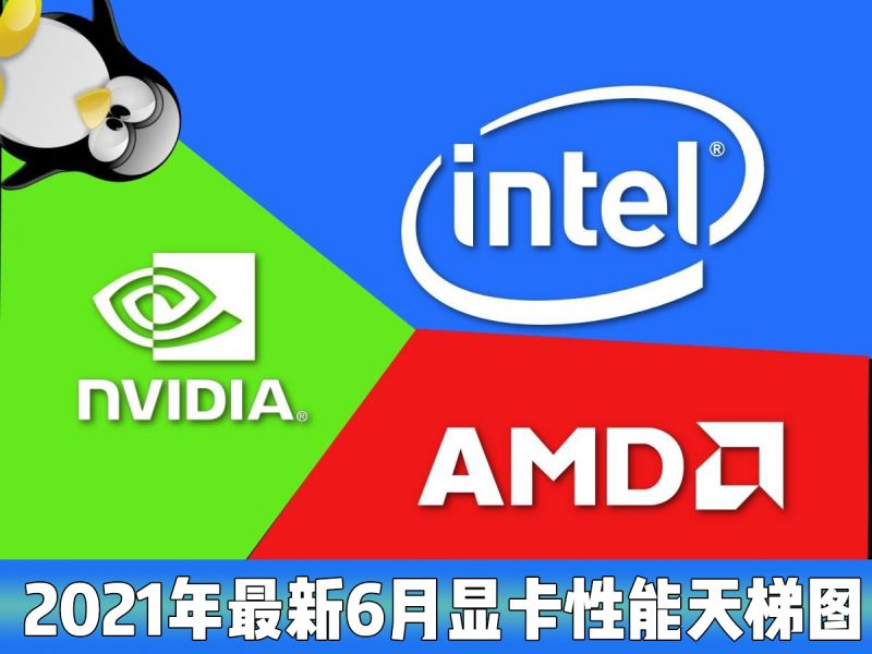 2021電腦顯卡性能哪款好 2021年最新6月AMD/NVIDIA顯卡性能天梯圖