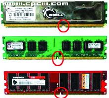 內(nèi)存條如何區(qū)分？一代和2代還有3代如何來區(qū)分？