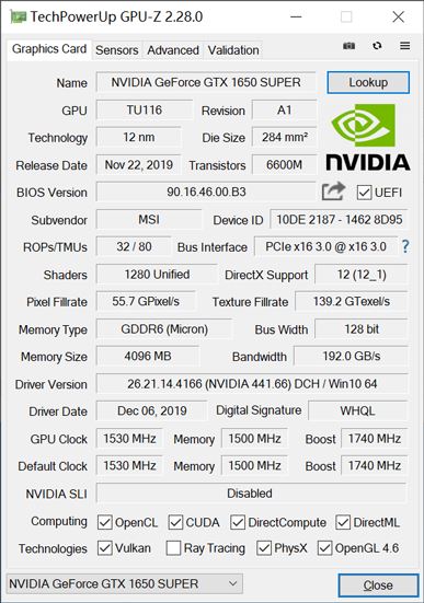 性能小鋼炮值得你擁有 微星GTX1650S對(duì)比RX5500XT和RX590詳細(xì)對(duì)比測(cè)試