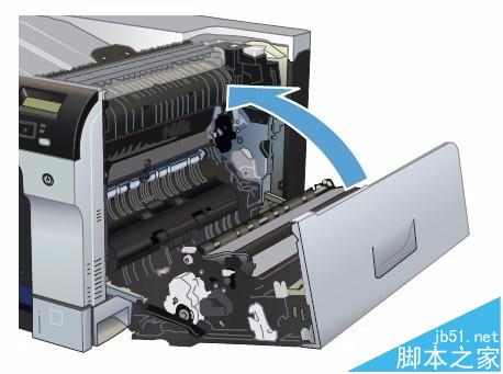 HP CP5225打印機(jī)右擋蓋卡紙?jiān)撛趺辞宄?