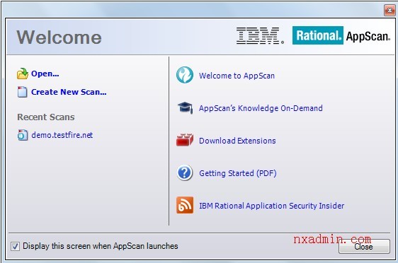 安全測試工具 IBM Rational AppScan 英文版使用詳細(xì)說明(圖文)