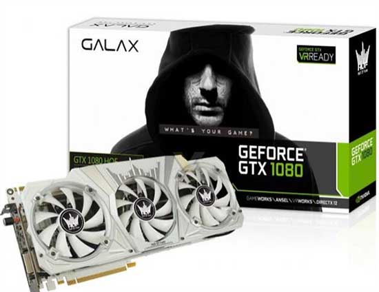 影驰名人堂GTX 1080 Ti首张预告图公布:增加搭载白色LED