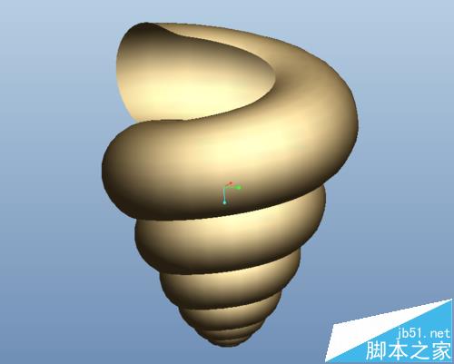 proe怎么繪制一個逼真的田螺模型?