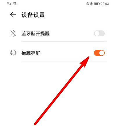 华为手表WATCH GT2怎么开启抬腕亮屏?