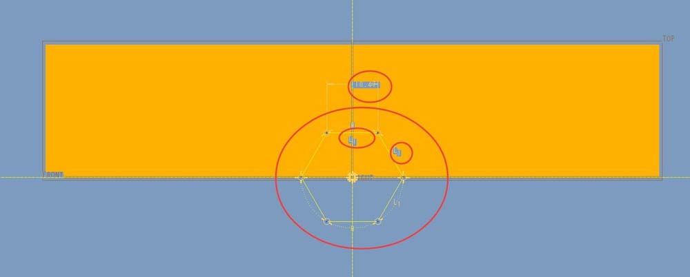 proe5.0制作制作一个柱形镂空模型?