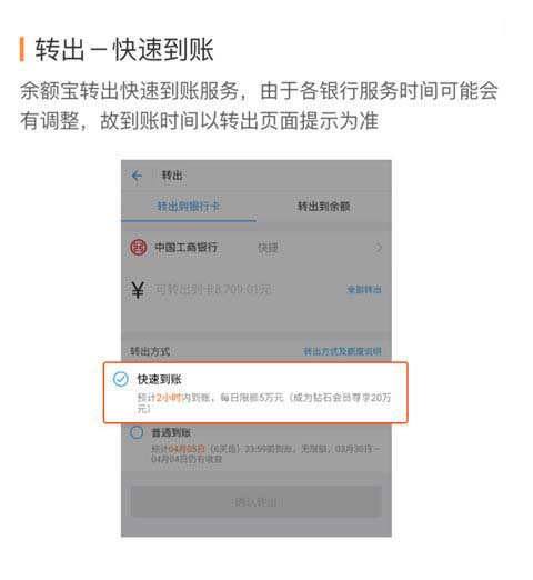 余额宝官方公告 清明节期间金额转出/收益发放延期通知