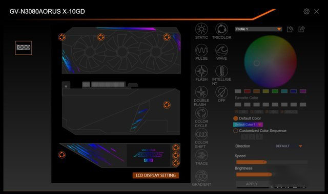 技嘉AORUS GeForce RTX 3080 XTREME 10G大雕怎么樣