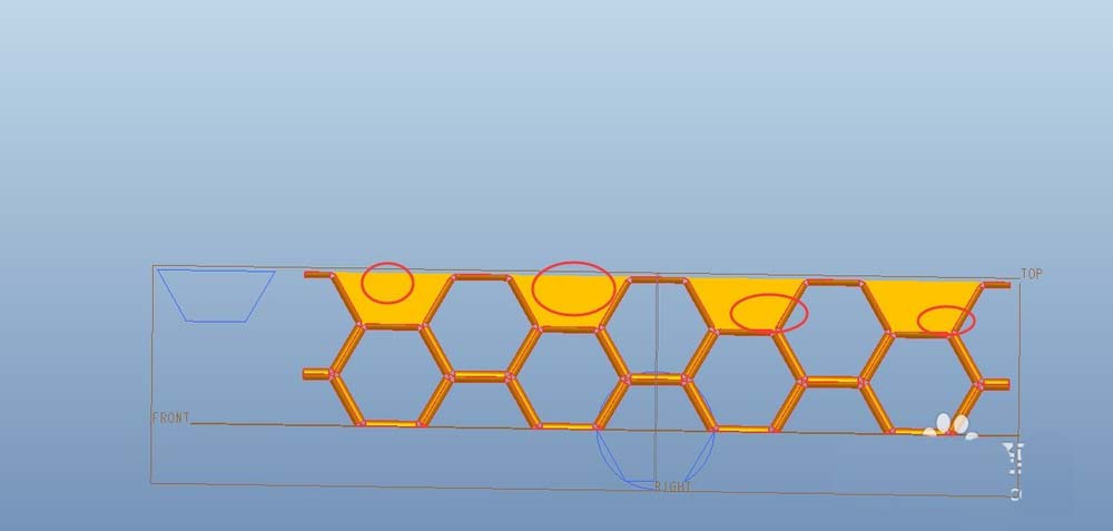 proe5.0制作制作一个柱形镂空模型?