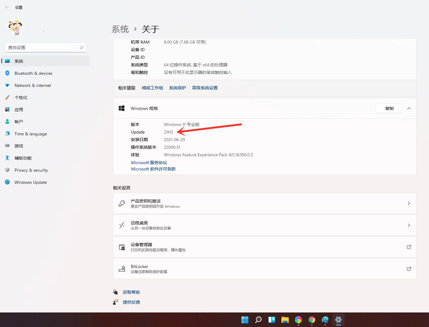 windows11怎么查看自己安装的版本号? win11版本号的查看方法