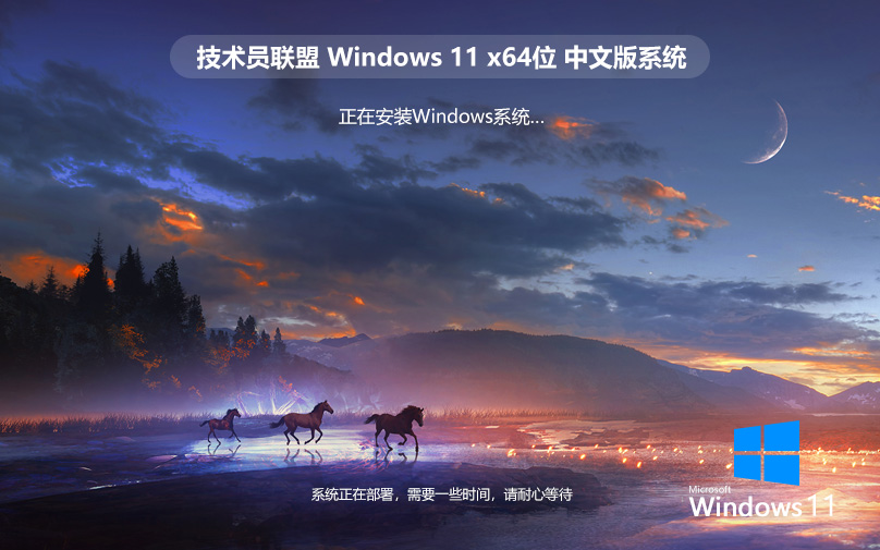 技術員聯盟WIN11專業(yè)版 微軟原版 ghost鏡像 永久激活 X64位系統