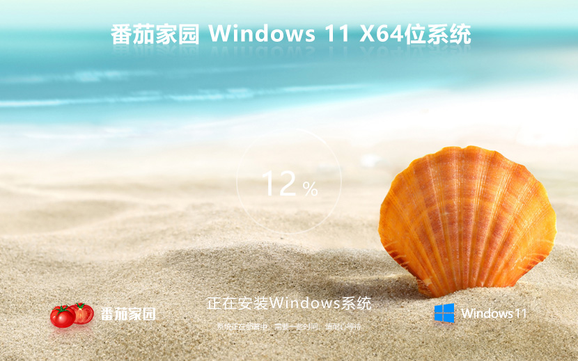 番茄花園Windows11正式版 免激活工具 ghost系統鏡像 X64位 下載