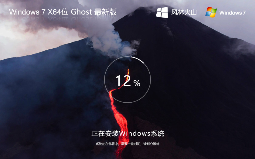 windows7游戲專用版 風林火山win7下載 x64游戲專用版 v2023