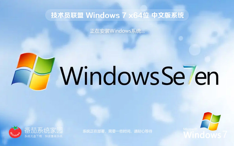 Windows7穩(wěn)定版 技術(shù)員聯(lián)盟經(jīng)典裝機版下載 ghost x64位 v2023