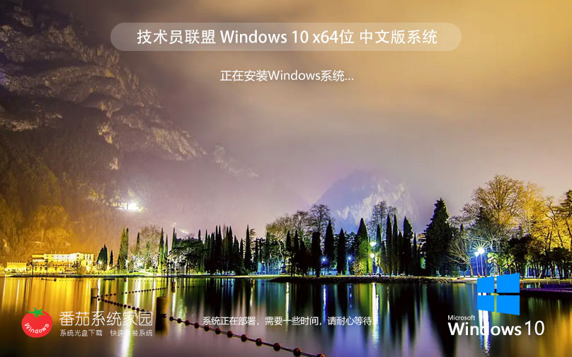 技術(shù)員聯(lián)盟windows10家庭版 最新64位系統(tǒng)下載 永久免費(fèi) ghost鏡像下載