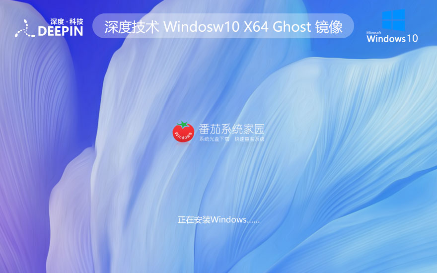 深度技術windows10下載 64位家庭版數字激活版 ghost鏡像 ISO v2023