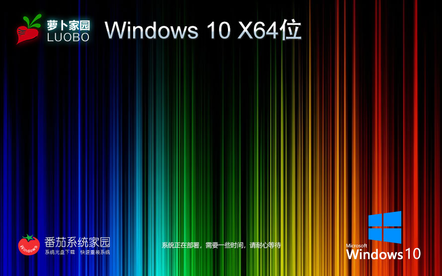 蘿卜家園x64位高級版 win10專業(yè)版下載 ghost鏡像 簡體中文版下載