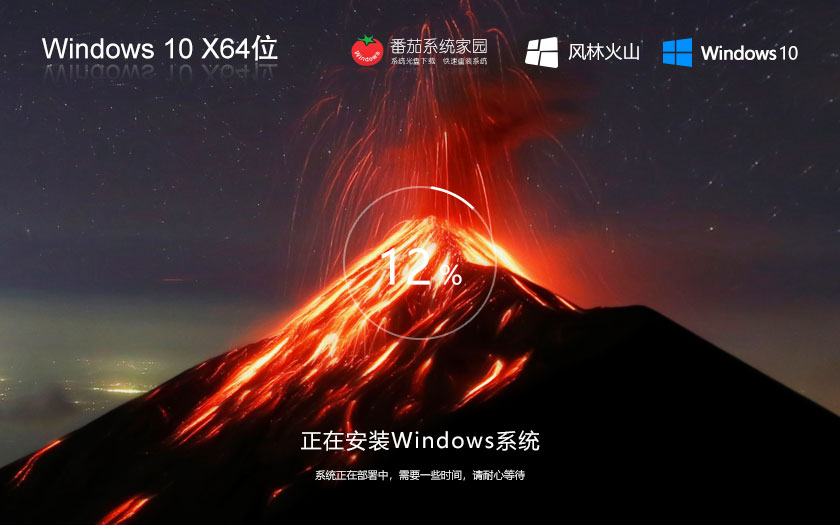 風林火山x64位完美版 win10企業(yè)版下載 ghost鏡像 筆記本專用下載