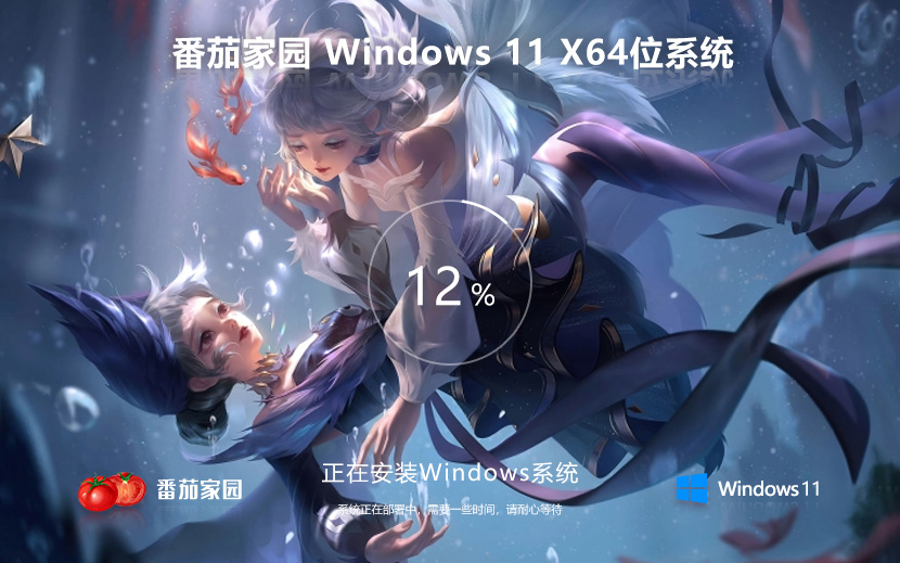 Windows11旗艦版下載 番茄花園x64完美版 無需激活碼 iso鏡像下載