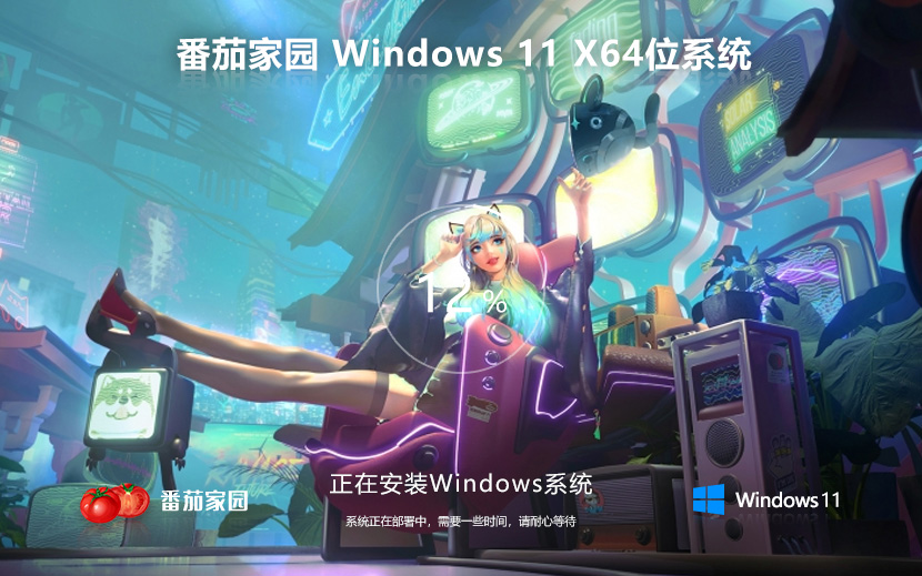 【游戲性能增強】番茄花園 Windows11 23H2 64位 游戲定制版ISO鏡像