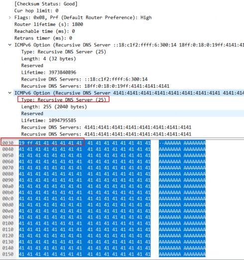 CVE-2020-16898 "Bad Neighbor " Windows TCP/IP远程代码执行漏洞分析