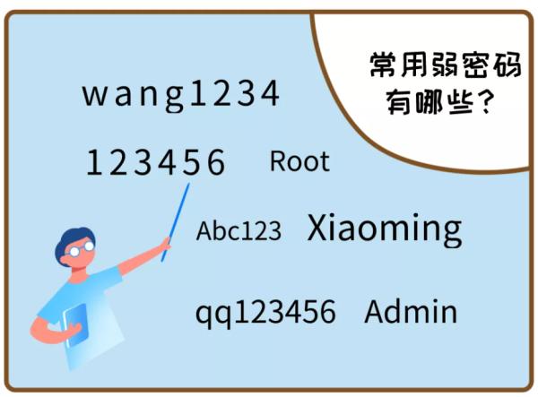 安全小常识之弱密码