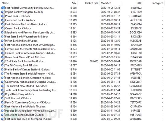 美国银行系统公司被勒索软件窃取数据53GB