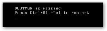開機(jī)提示“bootmgr is missing”怎么辦？