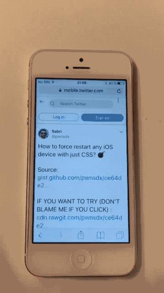 iPhone 用户别点此类链接，直接关机