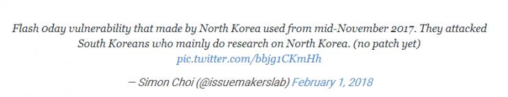 韓國安全研究人員發(fā)現(xiàn) Adobe Flash 零日漏洞，朝鮮黑客被懟？
