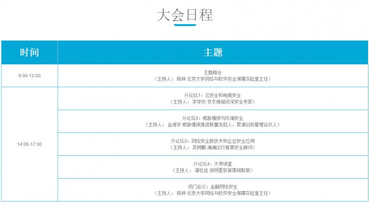 中國(guó)網(wǎng)絡(luò)安全大會(huì)（NSC 2017）6月召開，沖這些亮點(diǎn)你應(yīng)該要來