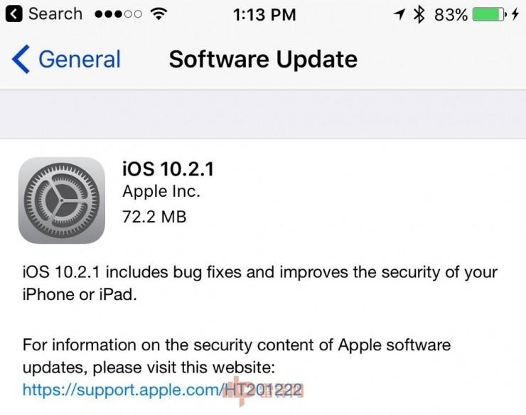 蘋果尷尬了： iOS 10.2.1 被爆致命 bug，怎么辦？（附建議及測(cè)試視頻）