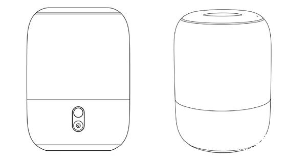專利曝光小米迄今最大音箱：360度環(huán)繞聲場、OLED觸控面板