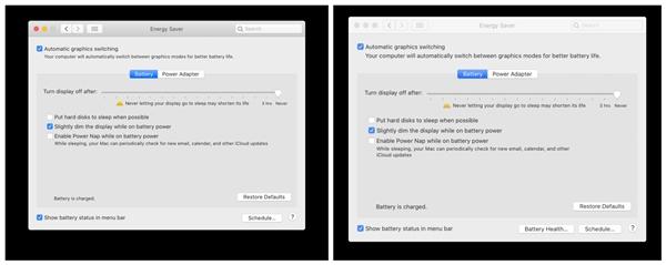 macOS 10.15.5為Mac引入電池健康管理功能：可看健康度及延長電池壽命